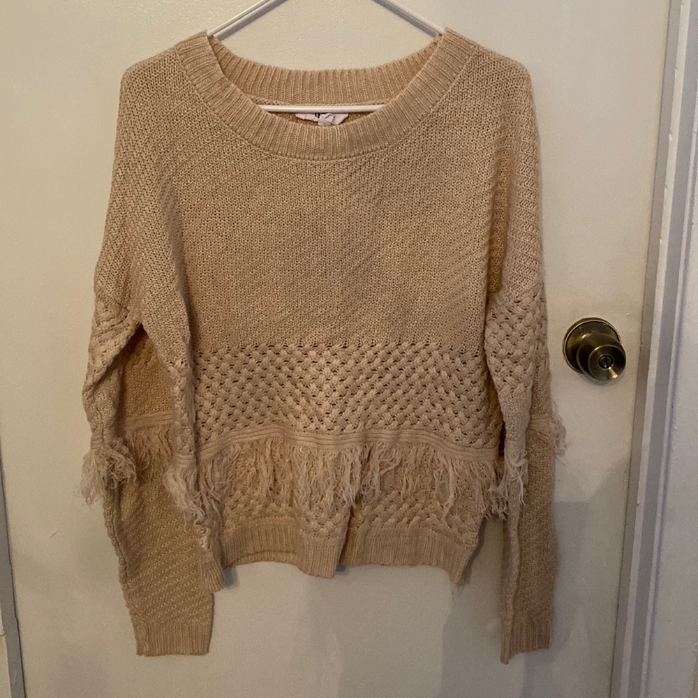 Tan sweater